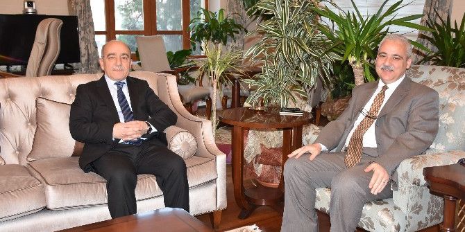 Kaymakam Çelenkoğlu’ndan Vali Güvençer’e Ziyaret