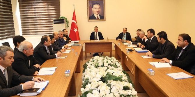 Aksaray’da Kış Önlemleri Ve Karla Mücadele Toplantısı Yapıldı