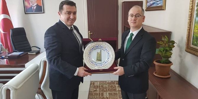 Başkan Bakıcı’dan Kaymakam Yaman’a Ziyaret