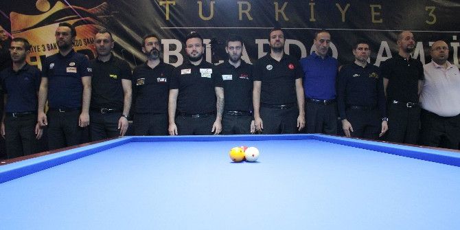 Türkiye Bilardo Şampiyonası Final Müsabakaları Başladı
