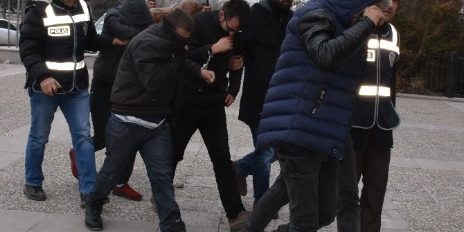 Aksaray’da Hırsızlık Şebekesi Tutuklandı
