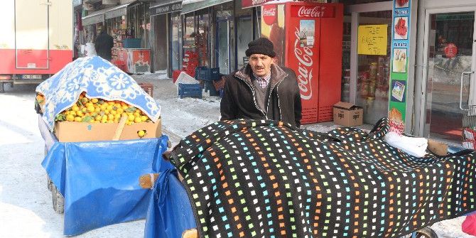 Ağrı’da Termometreler Eksi 34 Dereceyi Gördü