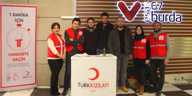 Esas 67 Burada Avm İle Kızılay Kan Merkezi Tarafından Gönüllü Kan Bağış Etkinliği Düzenledi