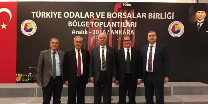 Söde Oda Ve Borsaları Tobb Ege Bölge Toplantısı’na Katıldı