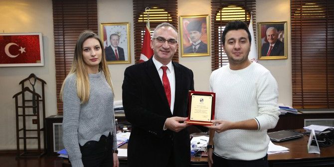 Saü Sapanca Turizm Fakültesi Turizm Topluluğundan Başkan Yılmazer’e Ziyaret