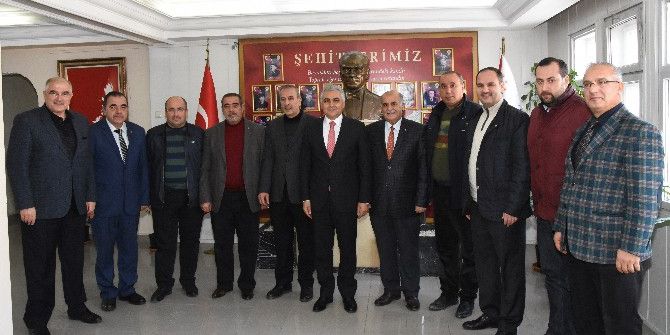 Malatya Tso’dan Emniyet Müdürü Urhal’a Taziye Ziyareti