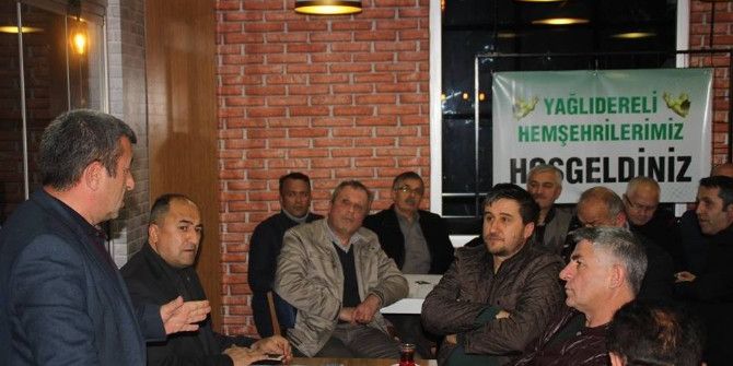 Yağlıdereliler Birlik Ve Dayanışma Toplantısında Bir Araya Geldi.