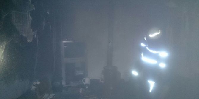 Malatya’da Öğrenci Evinde Yangın