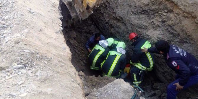 Göçük Altında Kalan İşçi Hayatını Kaybetti