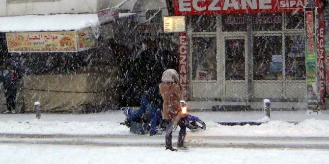 Kilis’te Kar Hayatı Olumsuz Etkiledi