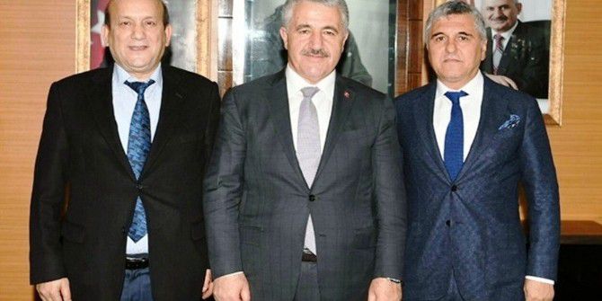 Gemi Sanayicilerinden Bakan Arslan’a Ziyaret