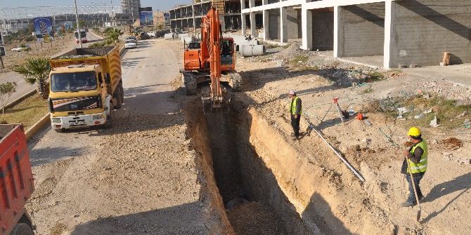 Aski, Sarıçam’daki Kanalizasyon Çalışmasında Sona Geldi