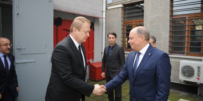 Trabzon Protokolünden Rusya Federasyonu Trabzon Başkonsolosu’na Taziye Ziyareti