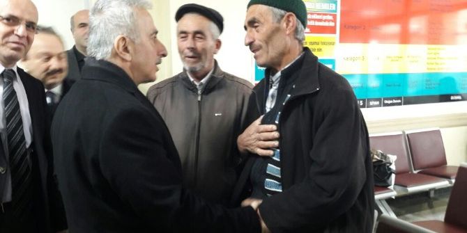 Vali Süleyman Kamçı Yaralı Askerleri Ziyaret Etti