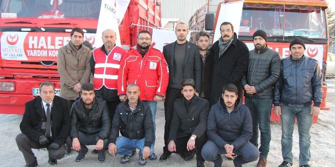 Malatya’dan Halep’e 2 Tır Gıda Yardımı Yapıldı