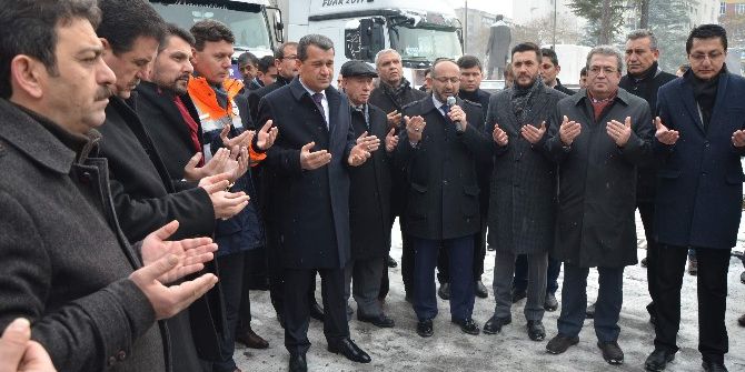 Eskişehir’den 7 Tır Ve 1 Kamyon Daha Halep İçin Yola Çıktı