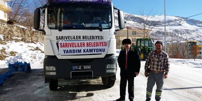 Sarıveliler’den Halep’e Yardım