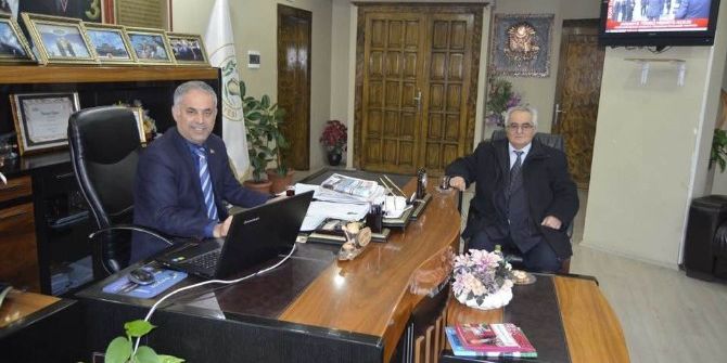 Günüören Köyü Dernek Başkanı Çak’tan Başkan Yaman’a Ziyaret