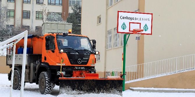 Çankaya’da Karla Mücadele