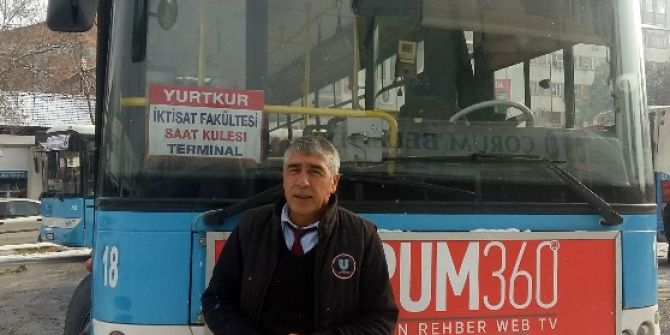 Otobüsü Ambulans Gibi Sürdü, Bayılan Genç Kızı Hastaneye Yetiştirdi