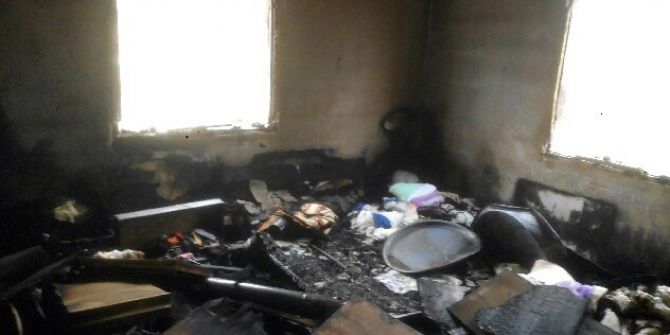 Boşanmak İstediği Engelli Karısını Öldürdü, Evi Ateşe Verdi