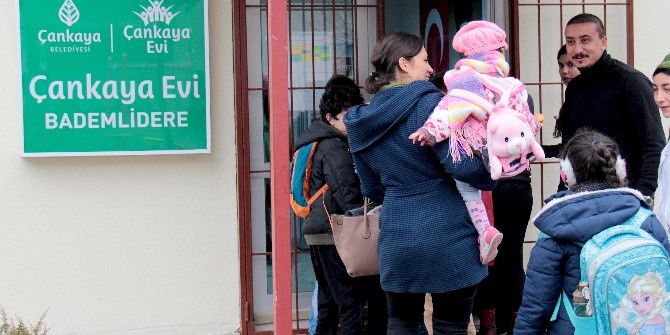 Çocuklar Çankaya Evlerinde Mutlu