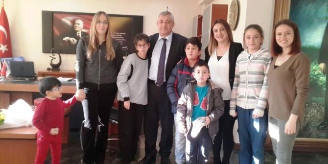 Özel Öğrencilerden Anlamlı Ziyaret