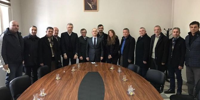 Bozüyük’te Stk’lardan Kaymakam Yaman Ve Mehmetçiğe Ziyaret