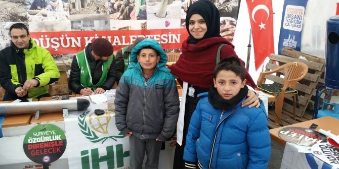 Dadaş Ortaokulundan Halep’e 9 Çuval Un