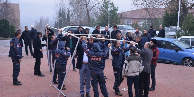 Bartın Üniversitesi Arama Kurtarma Ekiplerine Eğitim Verildi