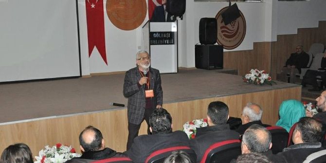 Gölbaşında “Avuçlarımızdaki Geleceğimiz Çocuklarımız” Konulu Söyleşi Yapıldı
