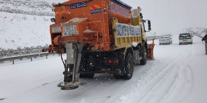 Büyükşehir’den Kapalı Yollara Anında Müdahale