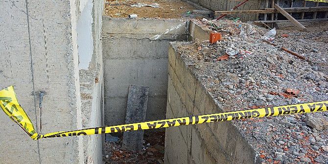 Erbaa’da İnşaattan Düşen İşçi Yaralandı