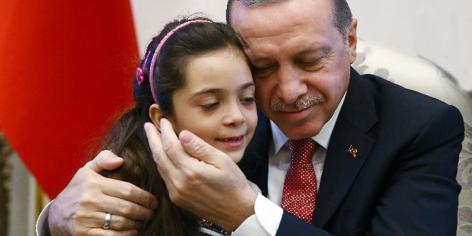 Cumhurbaşkanı Erdoğan, 7 Yaşındaki Suriyeli Bana’yı Kabul Etti