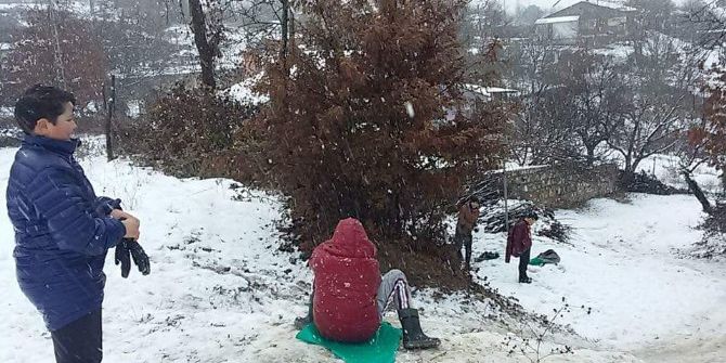 Çanakkale’de Kar Yağışı