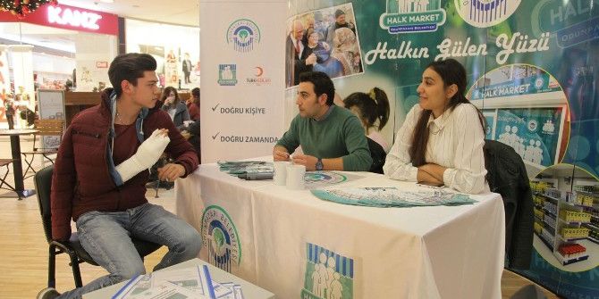 “Halk Market” Halka Tanıtılıyor