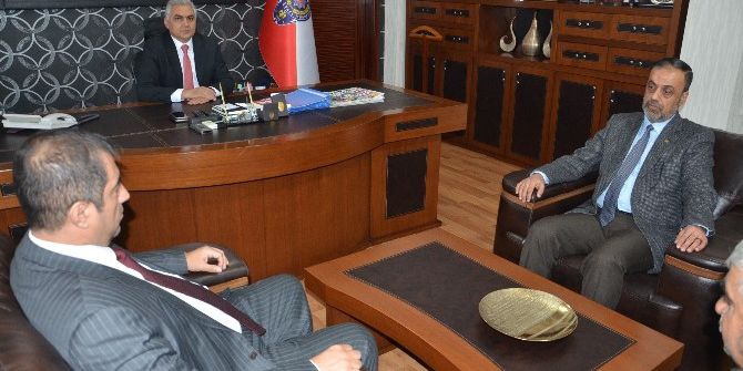 Mtb’den Emniyet Müdürü Urhal’a Taziye Ziyareti