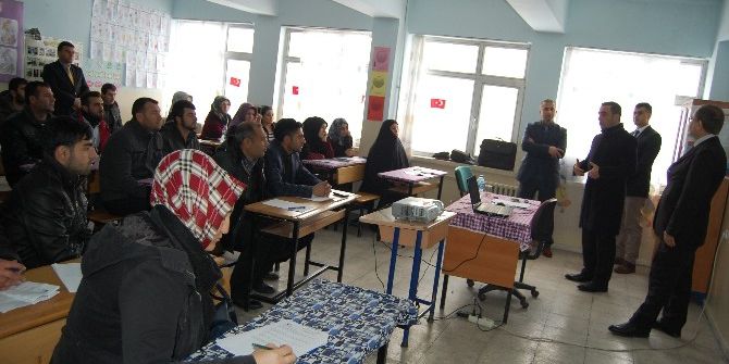 Kaymakam Alibeyoğlu’dan Kursiyerlere Ziyaret