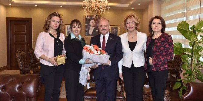Vali Çakacak, Girişimci İş Kadınlarını Kabul Etti