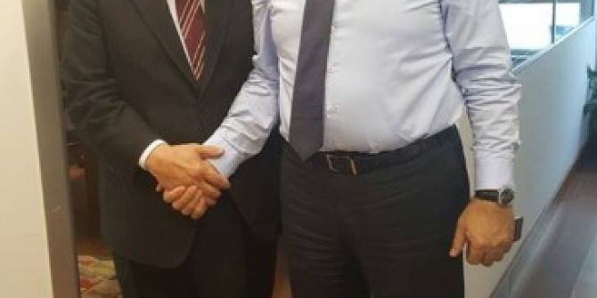 Albayrak’tan Ak Partili Akgün’e Ziyaret