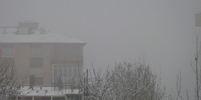 Kar Yağışı Sonrası Sis Bilecik’i Esir Aldı