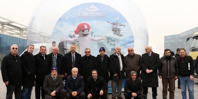 Erzurum Büyükşehir Belediyesi’nin Turizm Tırı Bursa’da