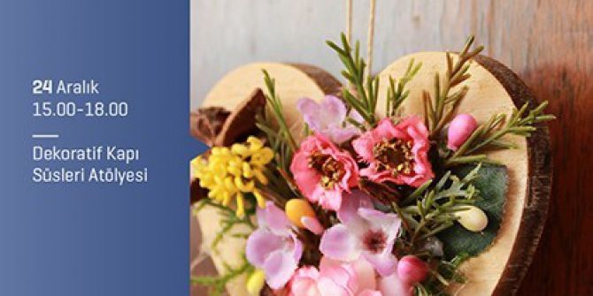 Yeni Yıl Süsleri Kapıları Güzelleştirecek