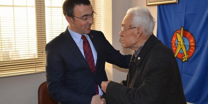 Milas Kaymakamı Arslan’dan 40 Yıllık Başkana Ziyaret