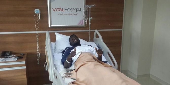 Alanyaspor’lu Sackey Ameliyat Oldu