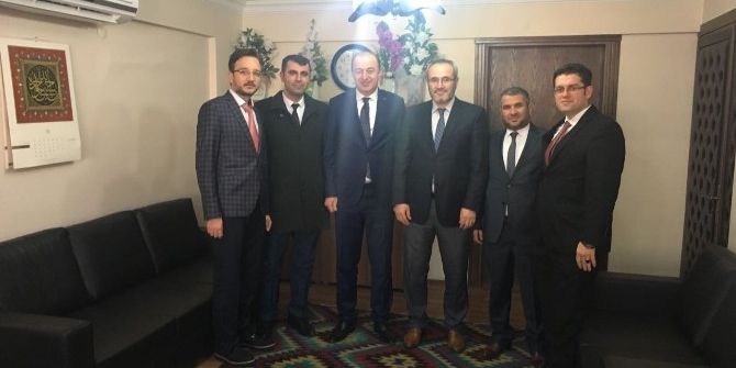 Din Bir-sen Başkanı Özdemir, Aydın’da Ziyaretlerde Bulundu