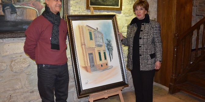 Kuşadası’nda “Kayıp Yönler“ Resim Sergisi Açıldı