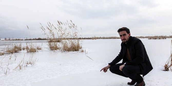 Ahlat’taki ‘Kuş Cenneti’ Dondu