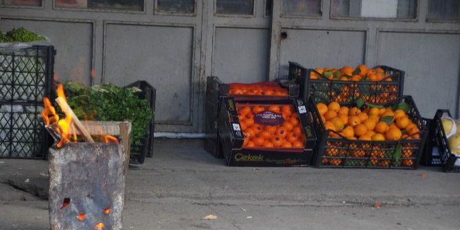 Edirne’de Hal Esnafının Soğukla Mücadelesi Başladı