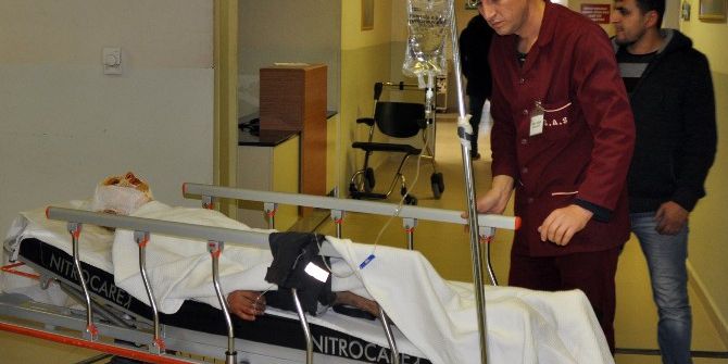 Elektrik Akımına Kapılan İşçi Ağır Yaralandı